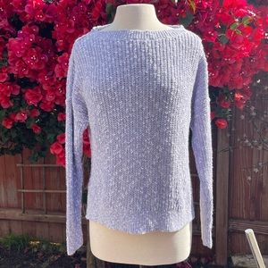 Lightweight lavender summer sweater